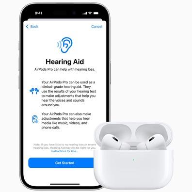 Apple の AirPods Pro 2 が市販の補聴器として FDA 承認を取得